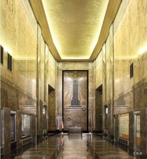 帝国大厦电梯图片