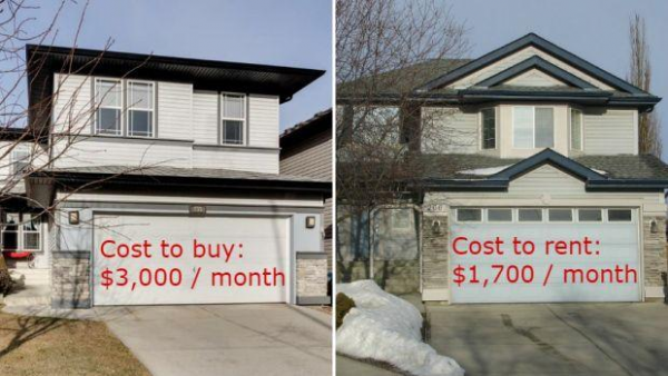 加拿大房价太高：年轻人都决定不买房，选择租房